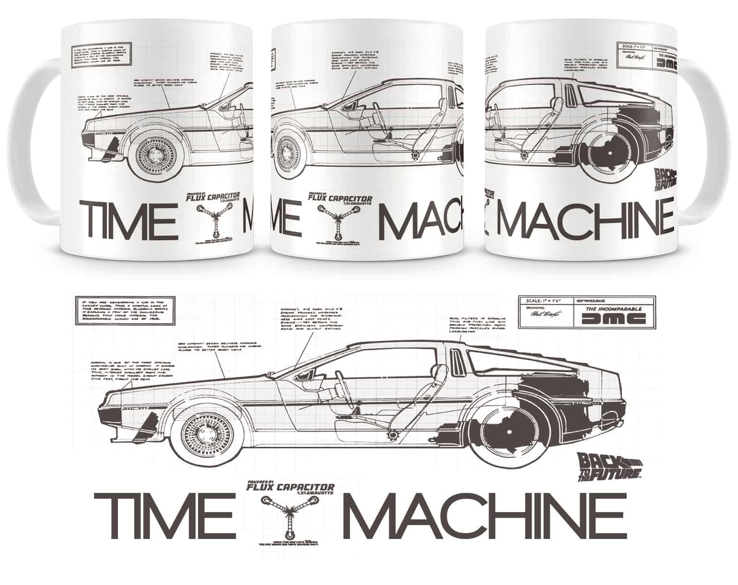 Mug Retour vers le futur - Time Machine