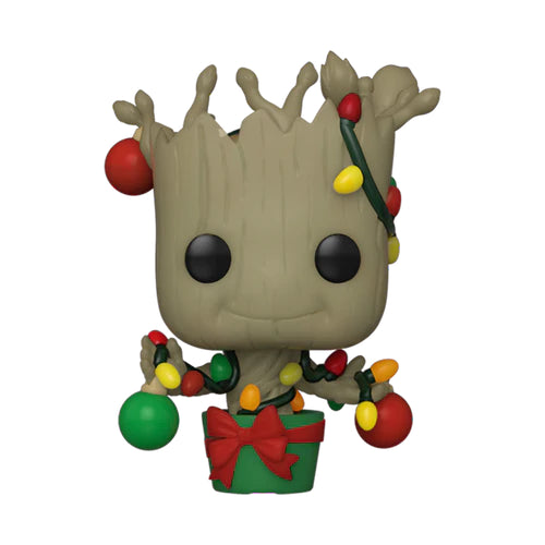 LES GARDIENS DE LA GALAXIE - Pocket POP - Holiday Groot + T-shirt