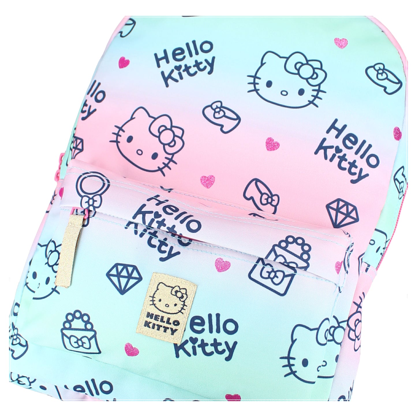 Sac à dos - HELLO KITTY - Cheerful - Tye&Dye