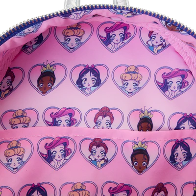 DISNEY PRINCESS – Manga-Stil – Loungefly Mini-Rucksack