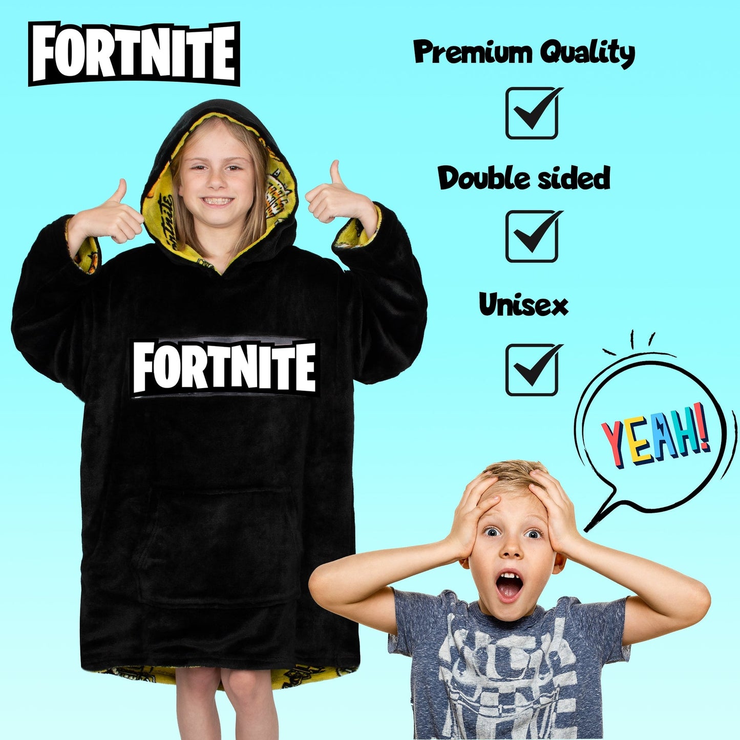 Sweat à capuche Fortnite – Oversized Blanket
