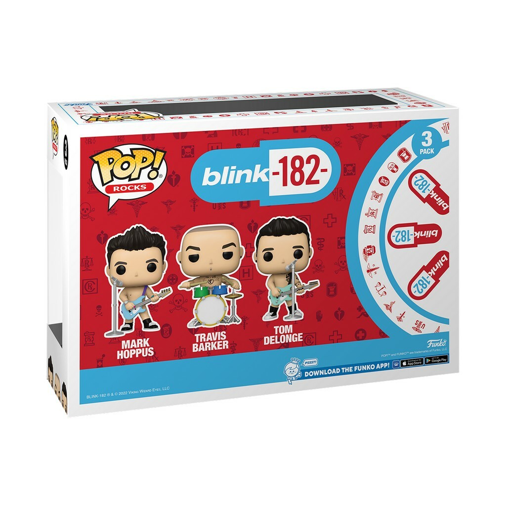 Box of 3 Blink-182 3- Rocks