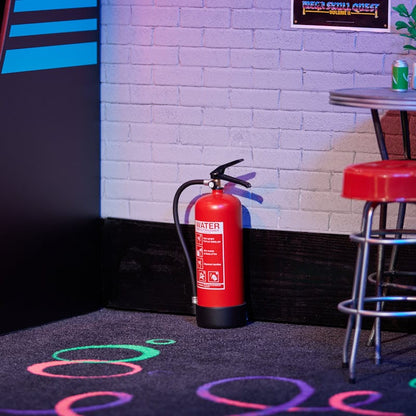 Quarter Arcades: Feuerlöscher im Viertelmaßstab
