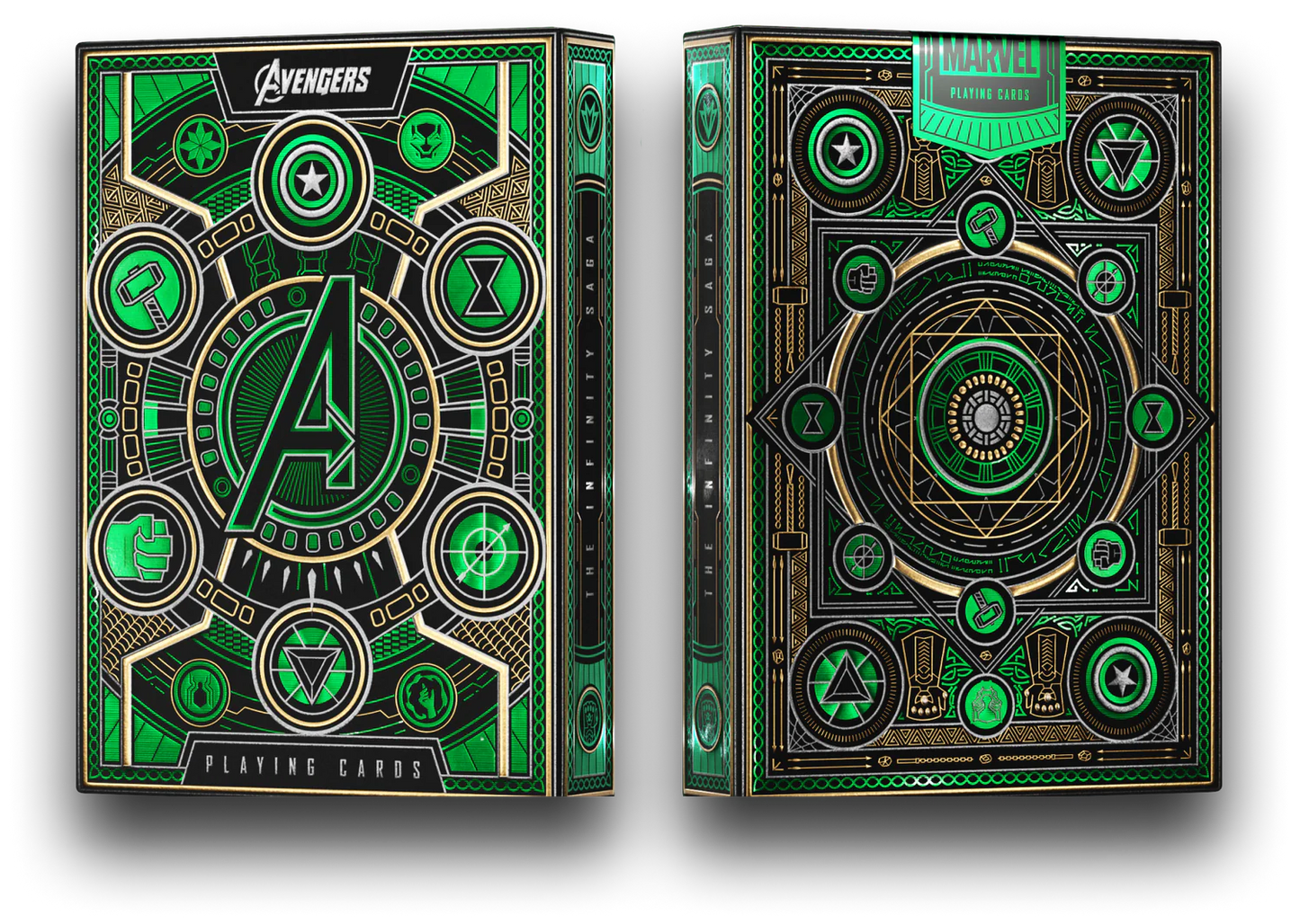 avengers green edition playing cards theory11