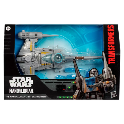 transformers collaborative star wars the mandalorian™ n 1 starfighter hasbro