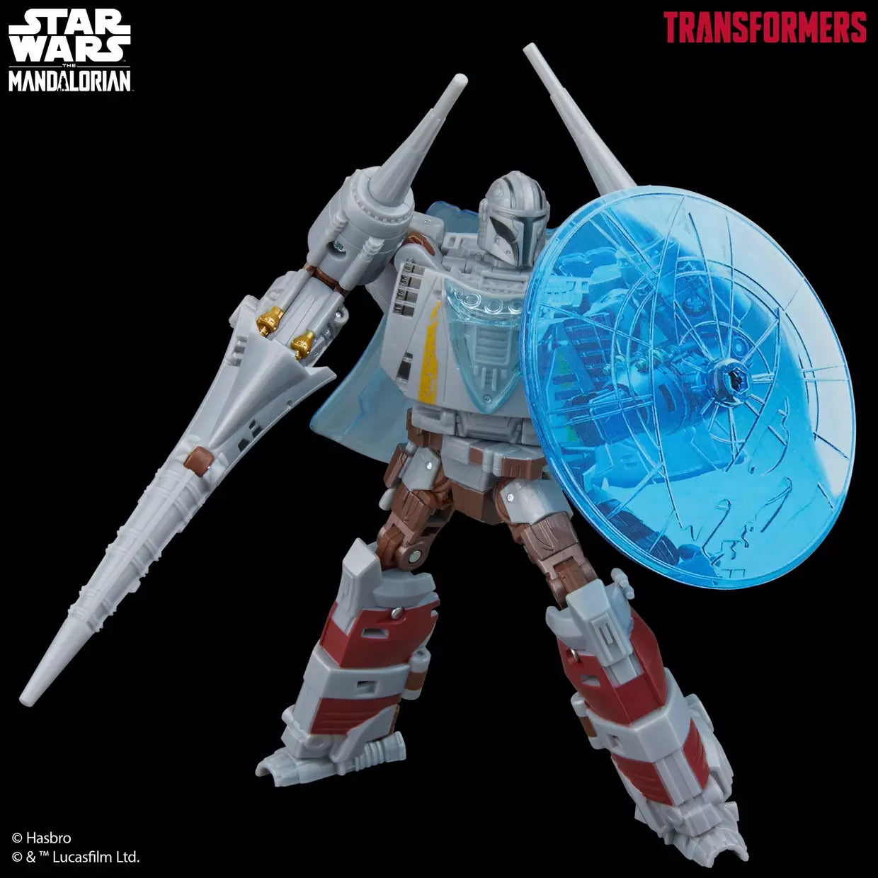 transformers collaborative star wars the mandalorian™ n 1 starfighter hasbro