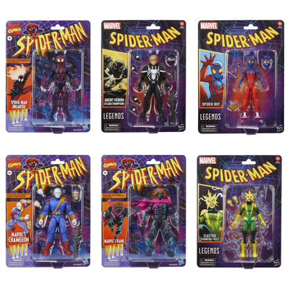 marvel legends series spider man unlimited hasbro