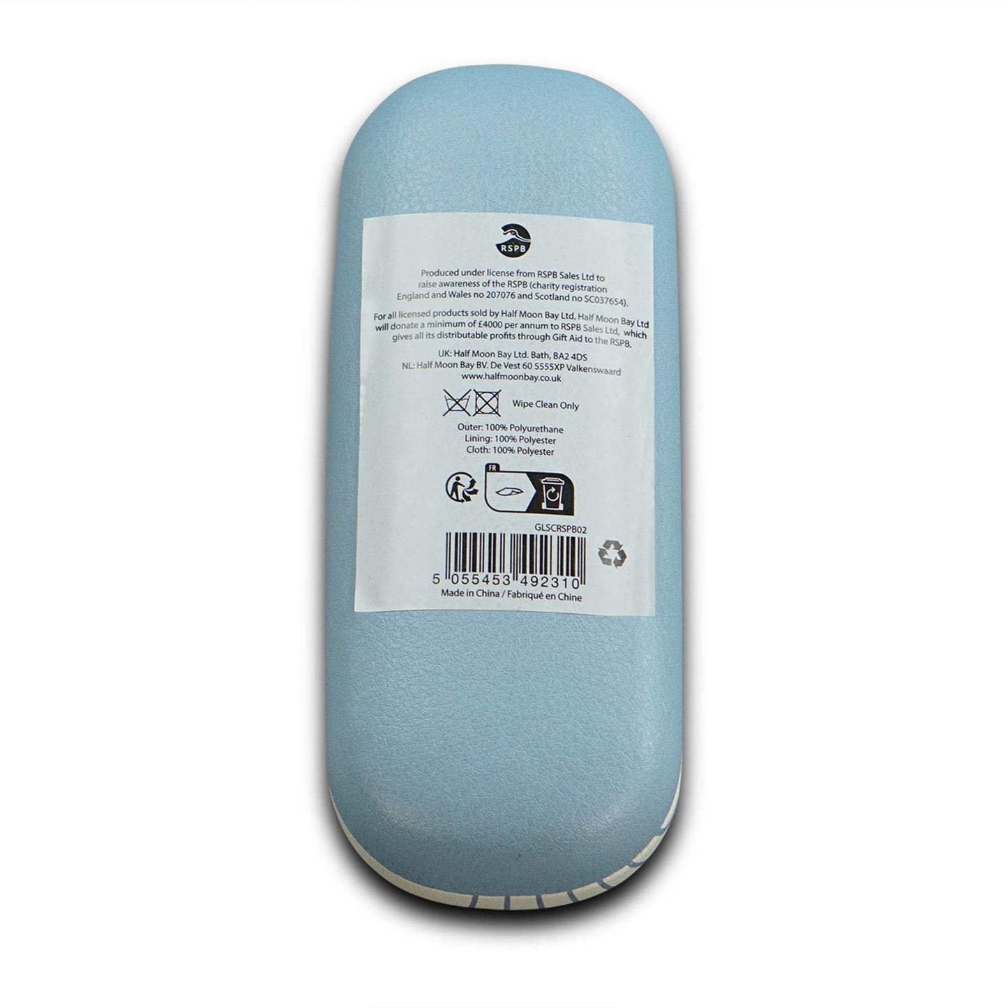 RSPB Glasses Case - Free as a Bird Kingfisher
