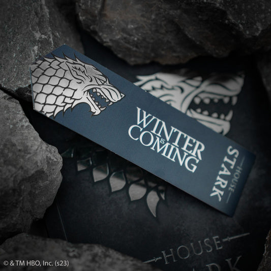 Stark metal bookmark