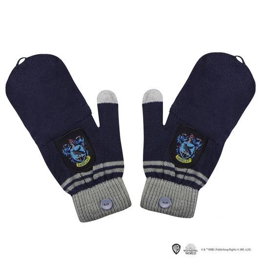 *Handschuhe mit abnehmbaren Fäustlingen Slytherin