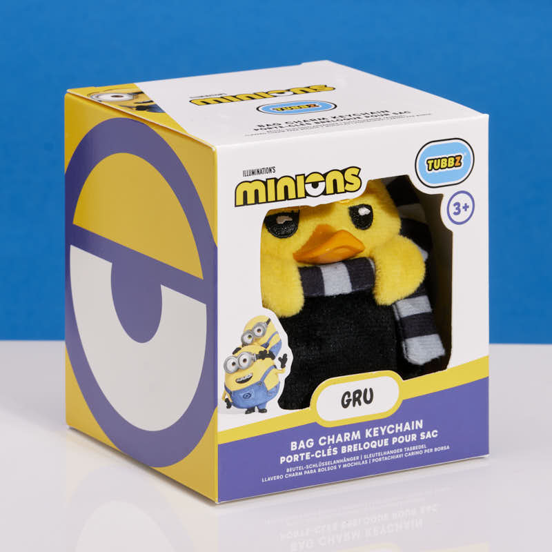Porte-clés peluche TUBBZ Minions : Gru - PRÉCOMMANDE*