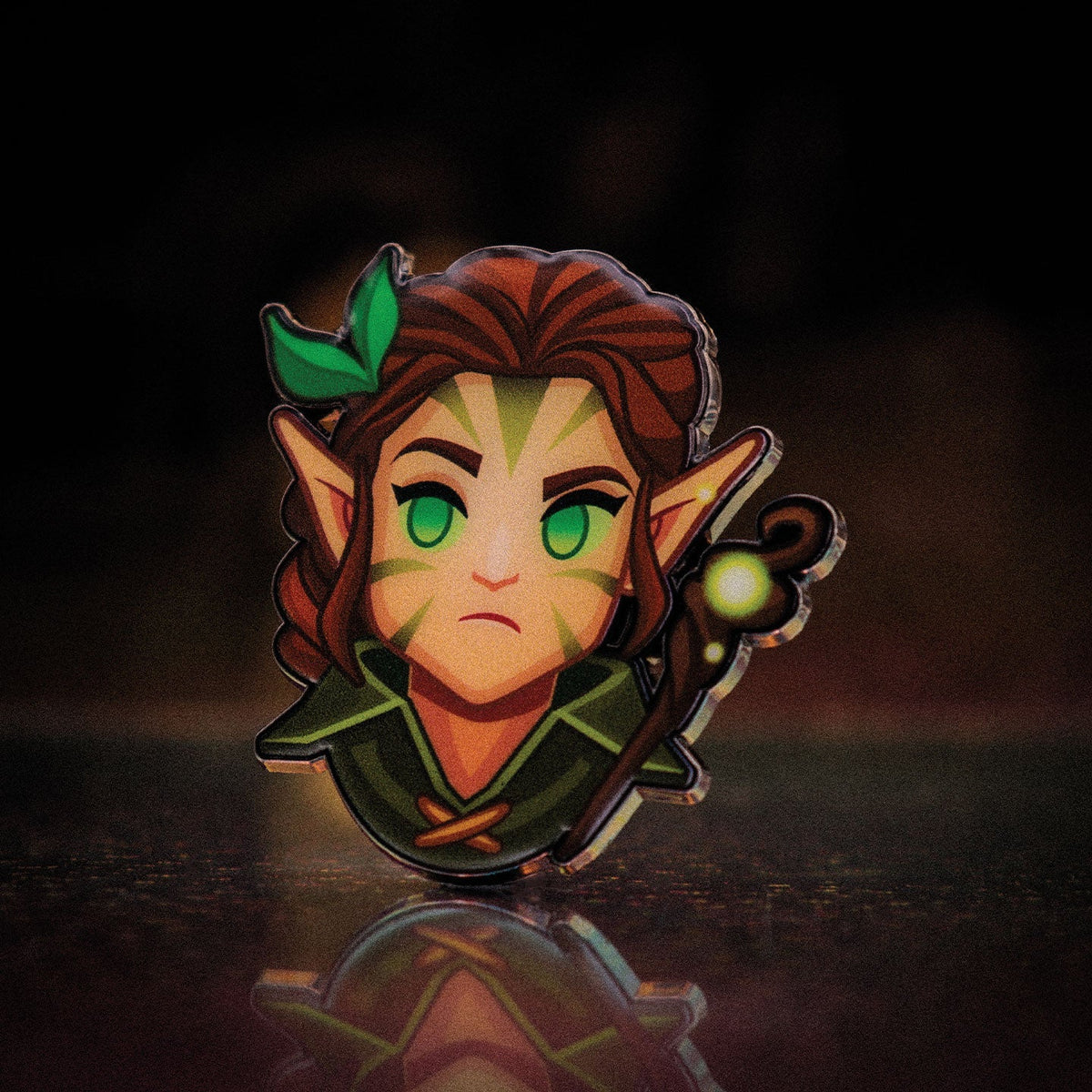 Display de 12 blind boxes Magic: The Gathering - pin’s mystère - mise en situation 12