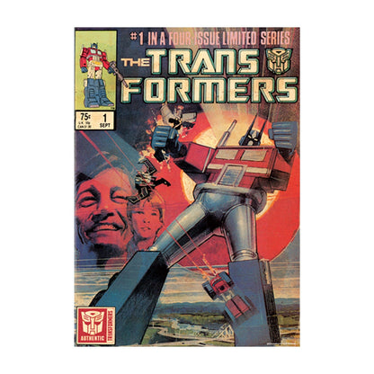 Affiche collector A3 Transformers - 40th Anniversary