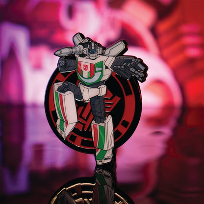 Display de 12 blind boxes Transformers - pin’s mystère - mise en situation 12