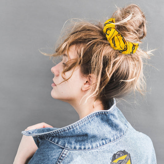 *Set mit 3 klassischen Hufflepuff-Haaraccessoires