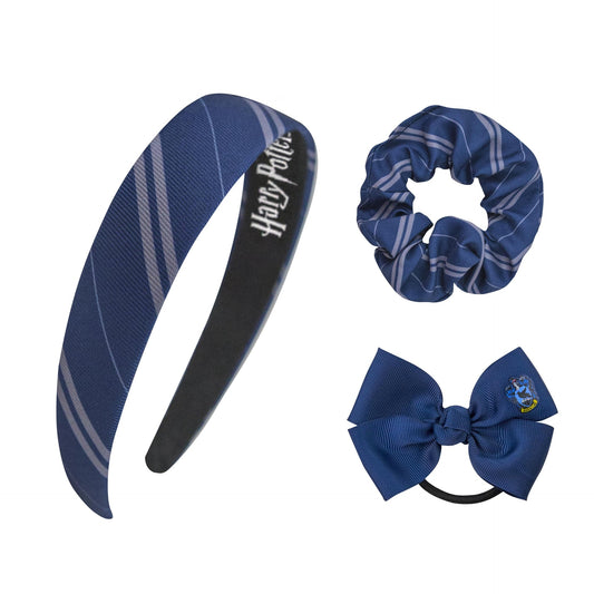 *3er Set Haar-Accessoires Klassisches Ravenclaw