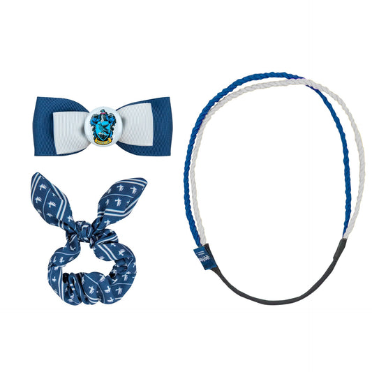 Set aus 3 trendy Haaraccessoires Ravenclaw