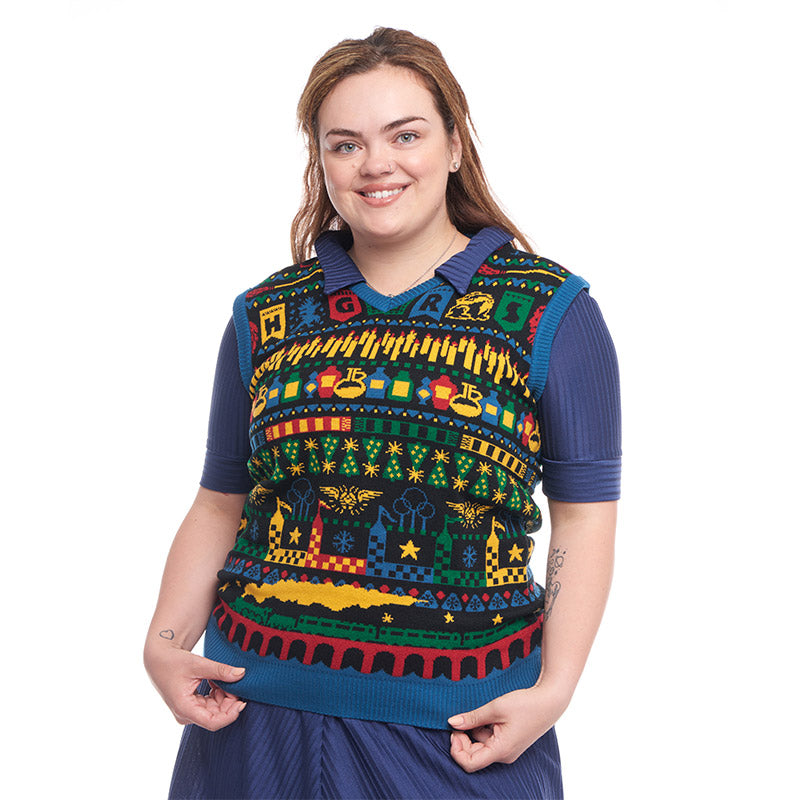 Harry Potter Strick-Weihnachtstanktop