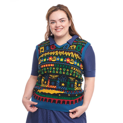Harry Potter Strick-Weihnachtstanktop