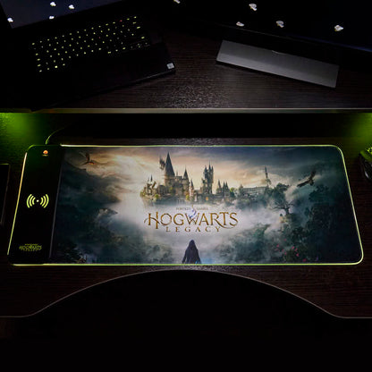 Hogwarts Legacy – Übergroße Gaming-Matte & Mobiles Ladegerät