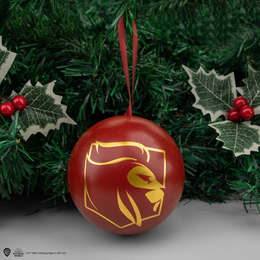 Weihnachtskapsel mit Gryffindor-Socken