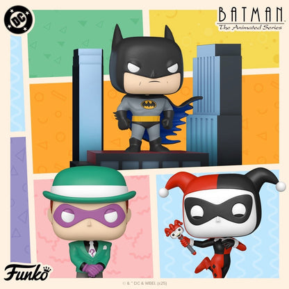 Pop! Deluxe Batman on Roof (Batman: De Animatieserie) - PRE-ORDER*