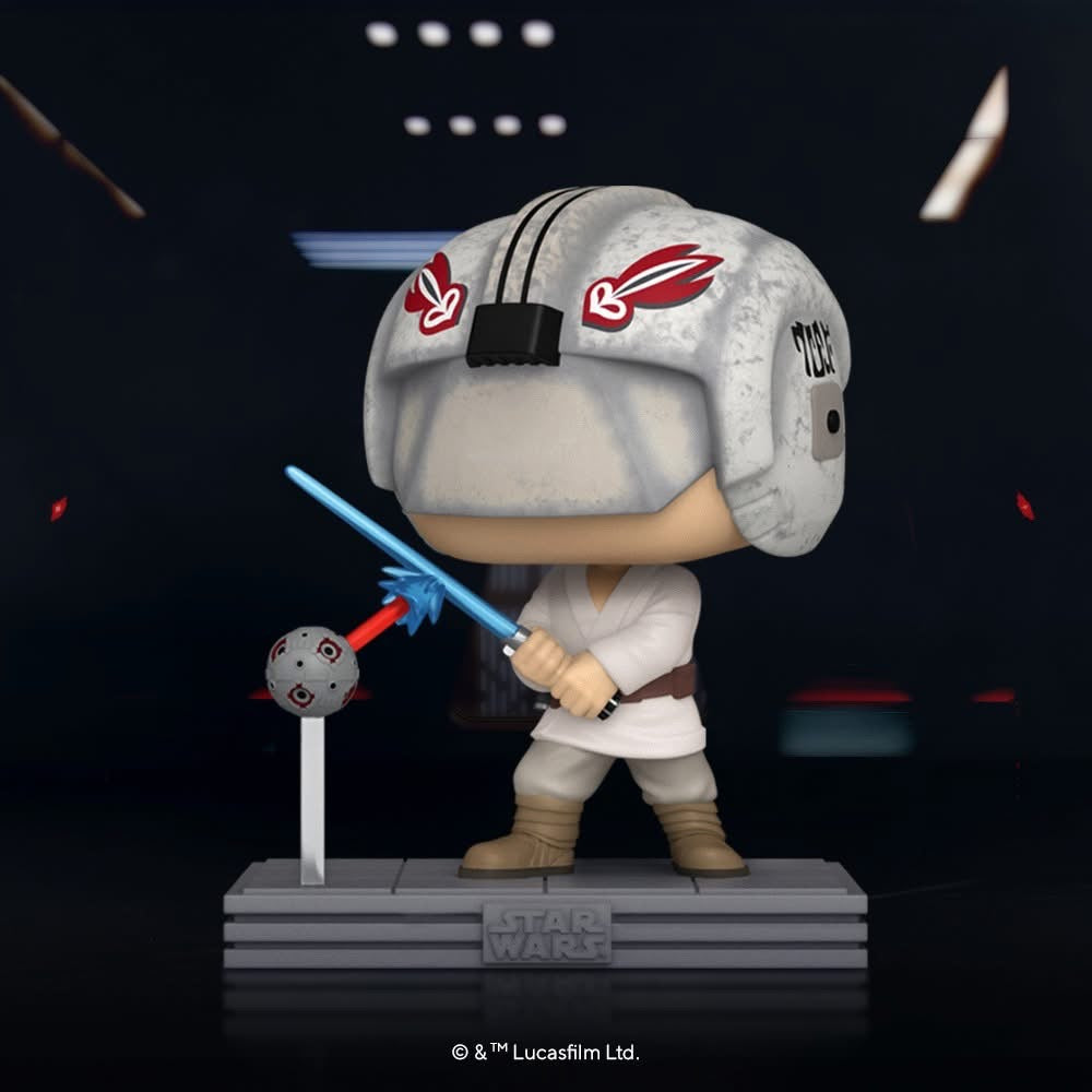 pop luke skywalker with remote 765