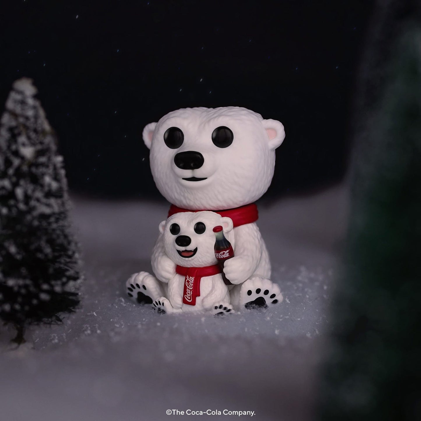 Funko Pop! Ours Polaire Coca-Cola avec son Petit