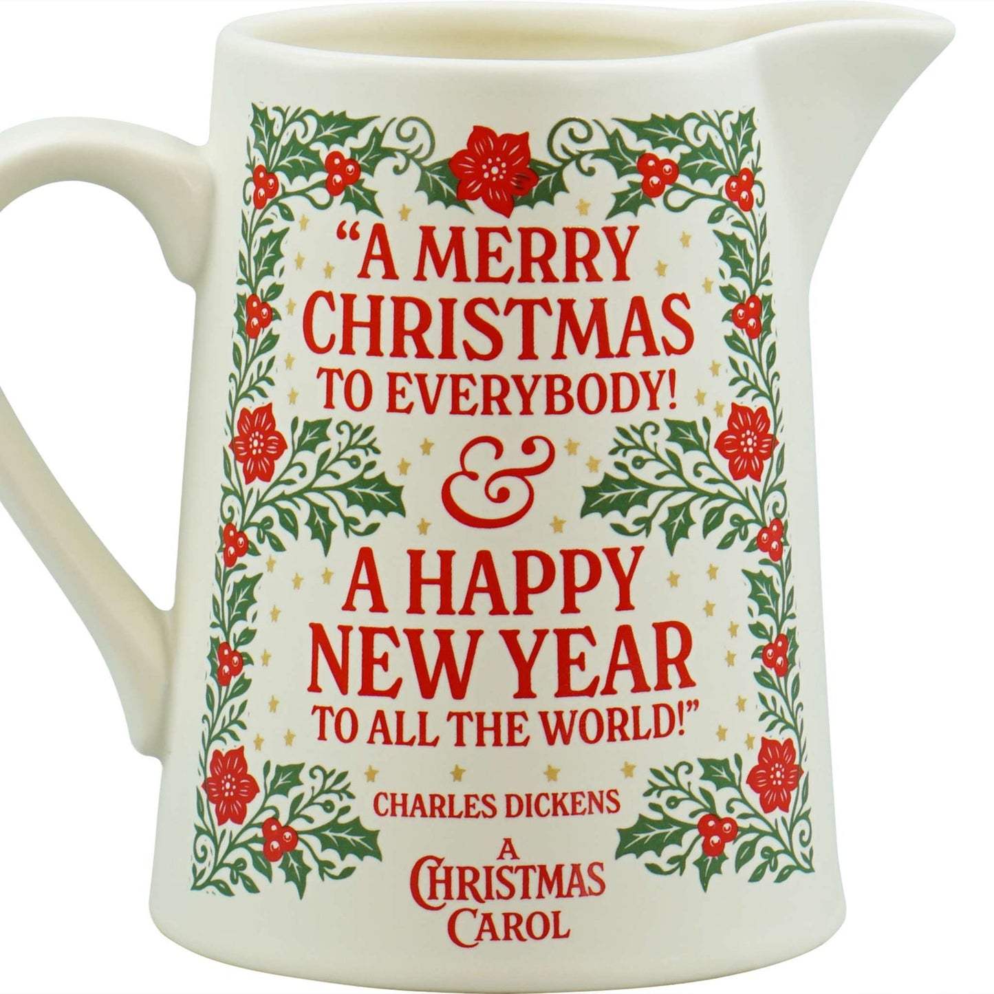 Pichet céramique Un chant de Noël 500 ml