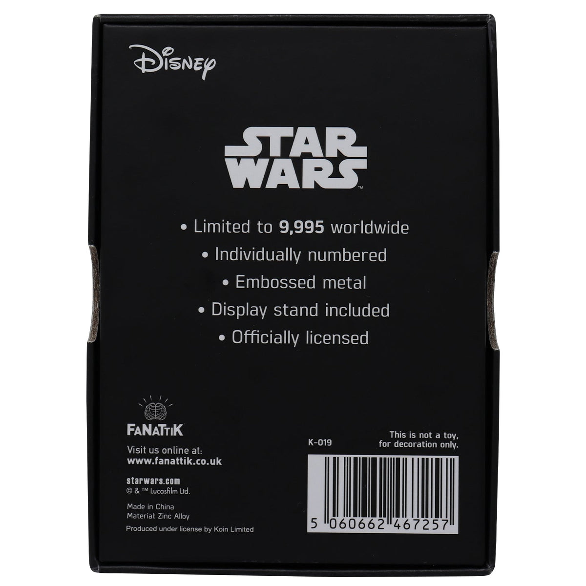 Lingot collector Star Wars - We Meet Again