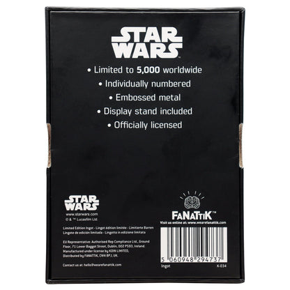 Lingot collector Star Wars - Lando Calrissian