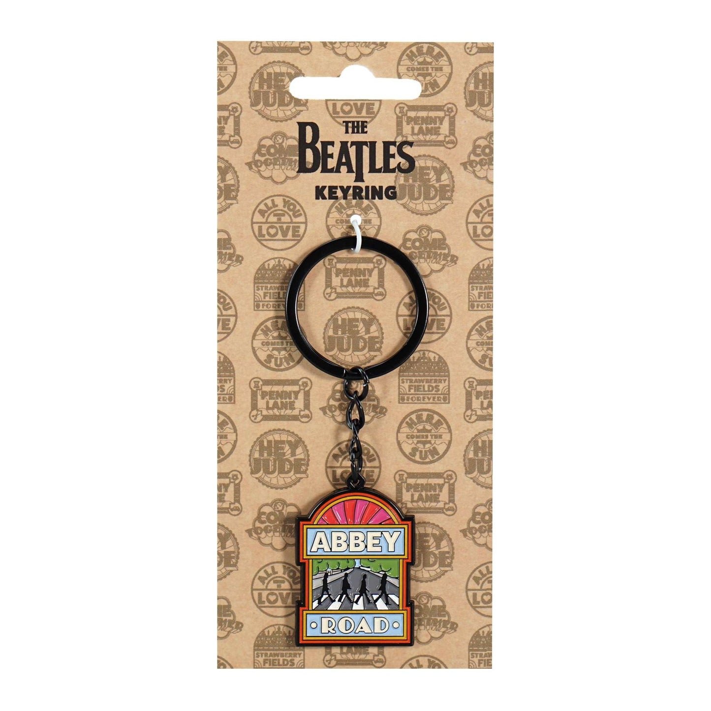 The Beatles Keychain - Abbey Road
