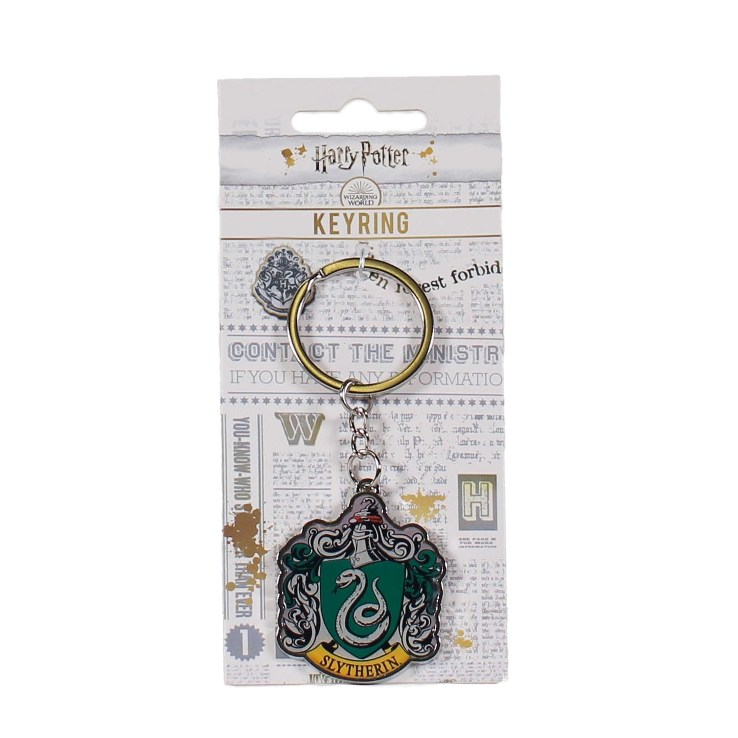 Porte-clés Harry Potter - écusson de Serpentard