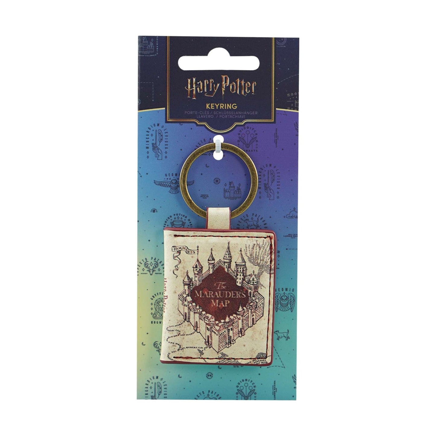 Harry Potter Keychain - Marauder's Map
