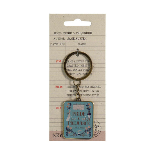 Jane Austen Keychain - Pride and Prejudice