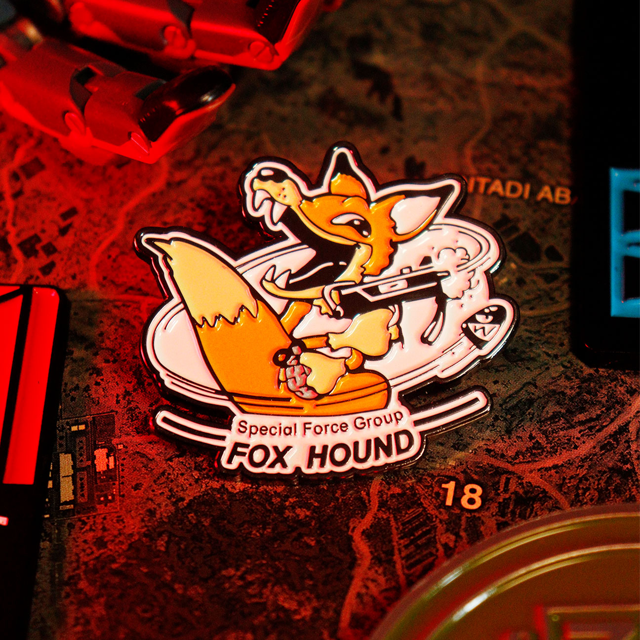 Foxhound-Pin 