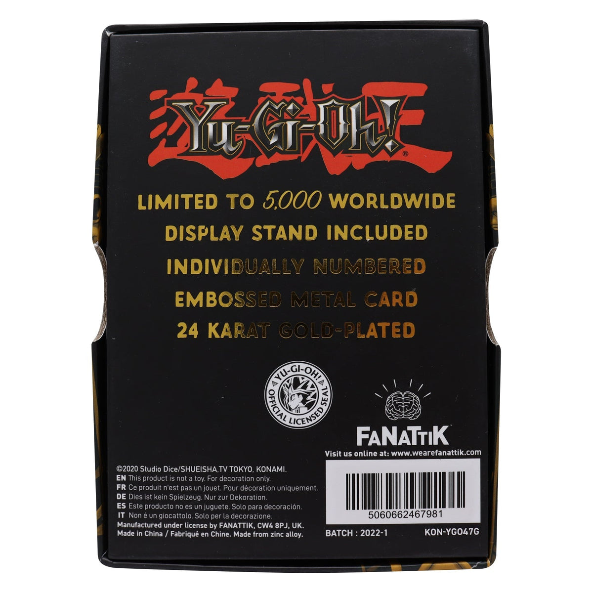 Carte métal collector Yu-Gi-Oh! - 24K Gold Plated Dark PaladinLCarte métal collector Yu-Gi-Oh! - 24K Gold Plated Dark PaladiniCarte métal collector Yu-Gi-Oh! - 24K Gold Plated Dark PaladinnCarte métal collector Yu-Gi-Oh! - 24K Gold Plated Dark PaladingCarte métal collector Yu-Gi-Oh! - 24K Gold Plated Dark PaladinoCarte métal collector Yu-Gi-Oh! - 24K Gold Plated Dark PaladintCarte métal collector Yu-Gi-Oh! - 24K Gold Plated Dark Paladin Carte métal collector Yu-Gi-Oh! - 24K Gold Plated Dark PaladincCarte mé