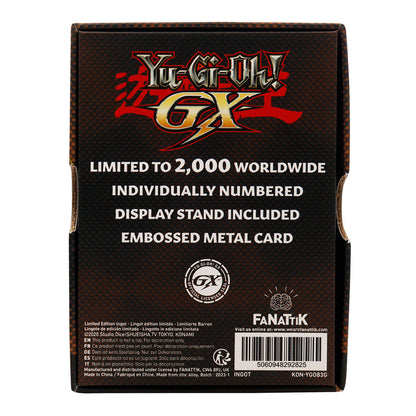 Lingot plaqué or collector Yu-Gi-Oh! - GX Elemental Hero Neos 24KLLingot plaqué or collector Yu-Gi-Oh! - GX Elemental Hero Neos 24KiLingot plaqué or collector Yu-Gi-Oh! - GX Elemental Hero Neos 24KnLingot plaqué or collector Yu-Gi-Oh! - GX Elemental Hero Neos 24KgLingot plaqué or collector Yu-Gi-Oh! - GX Elemental Hero Neos 24KoLingot plaqué or collector Yu-Gi-Oh! - GX Elemental Hero Neos 24KtLingot plaqué or collector Yu-Gi-Oh! - GX Elemental Hero Neos 24K Lingot plaqué or collector Yu-Gi-Oh! - GX Elementa