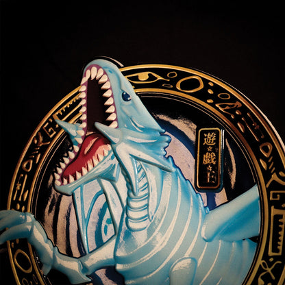 Plaque résine Yu-Gi-Oh! - Blue Eyes White Dragon