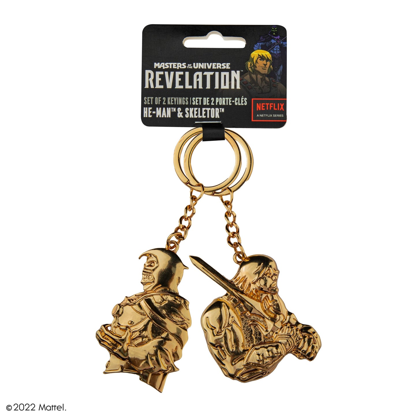 *Set de 2 porte-clés Musclor et Skeletor