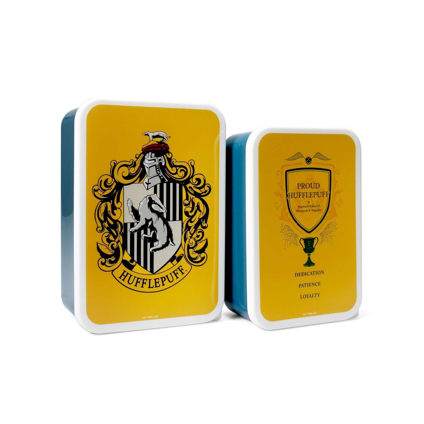 Lot de 2 boîtes repas Harry Potter - Poufsouffle