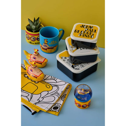 Set of 3 The Beatles - Yellow Submarine Snack Boxes