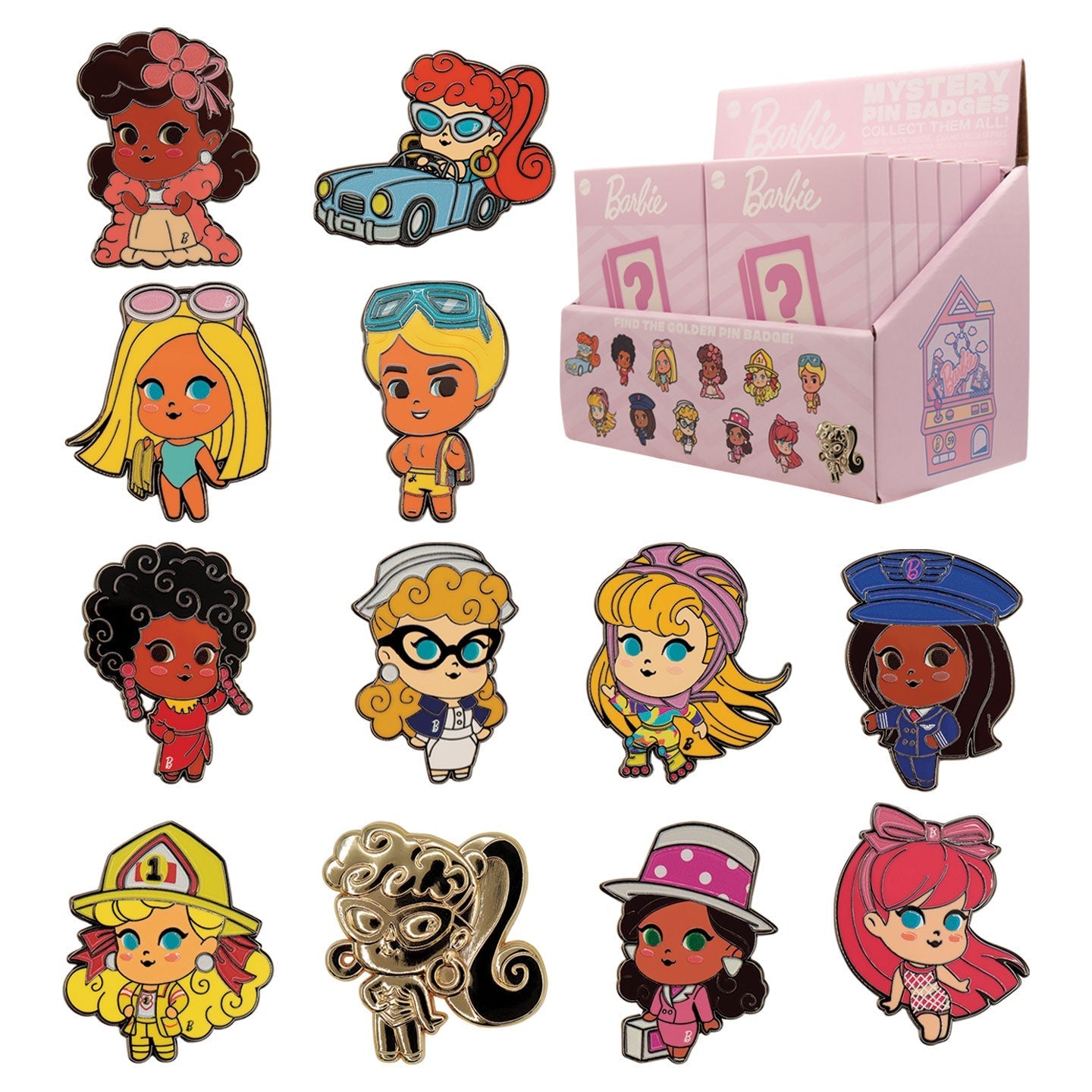 Display de 12 blind boxes Barbie - ™ - Mystery