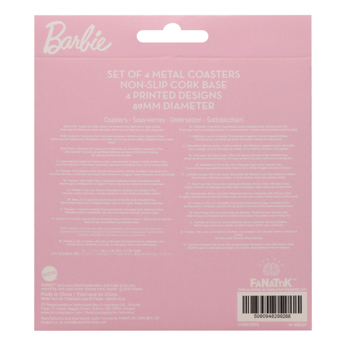 Set de 4 sous-verres métal imprimés Barbie - ™SSet de 4 sous-verres métal imprimés Barbie - ™oSet de 4 sous-verres métal imprimés Barbie - ™uSet de 4 sous-verres métal imprimés Barbie - ™sSet de 4 sous-verres métal imprimés Barbie - ™-Set de 4 sous-verres métal imprimés Barbie - ™vSet de 4 sous-verres métal imprimés Barbie - ™eSet de 4 sous-verres métal imprimés Barbie - ™rSet de 4 sous-verres métal imprimés Barbie - ™rSet de 4 sous-verres métal imprimés Barbie - ™eSet de 4 sous-verres métal imprimés Barbie