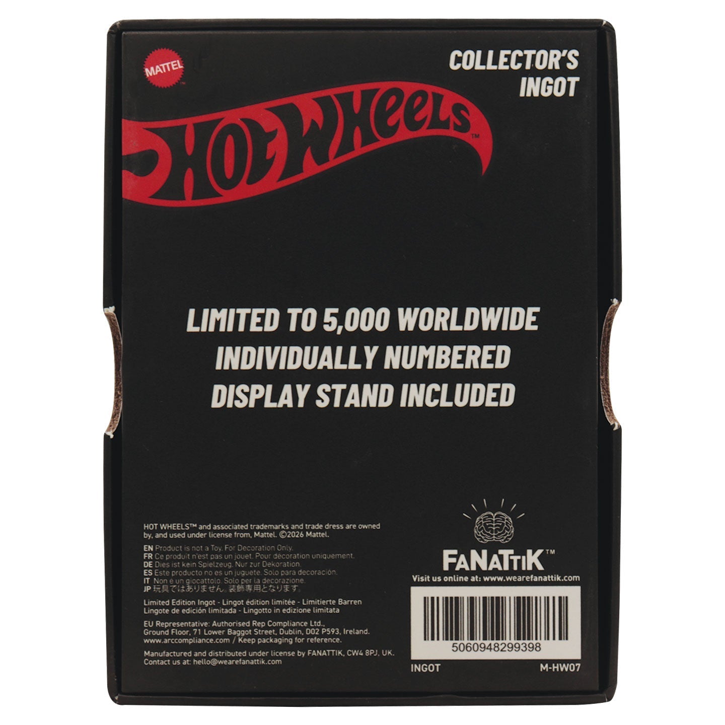 Lingot collector Hot Wheels - ™ Car Club