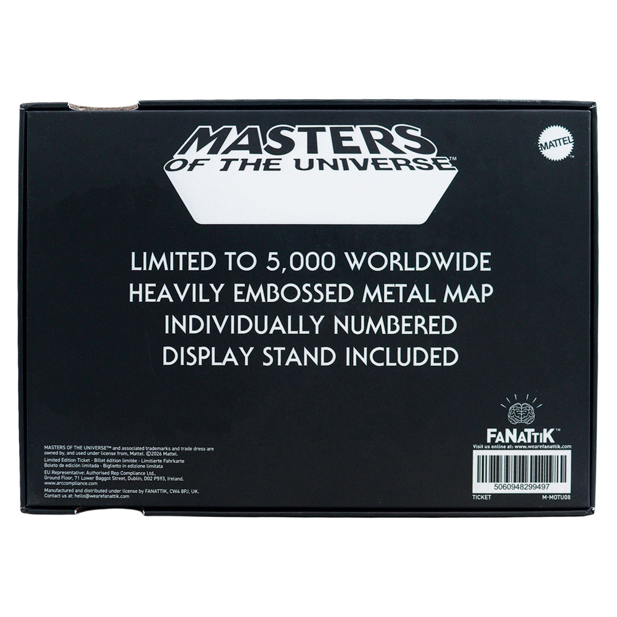 Masters of the Universe™ - Limited Edition Metal Map of Eternia