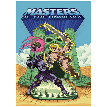 Affiche collector Masters of the Universe - ™ - He-Man™ & Skeletor™