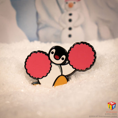 Display de 12 blind boxes Pingu - pin’s mystère - mise en situation 7