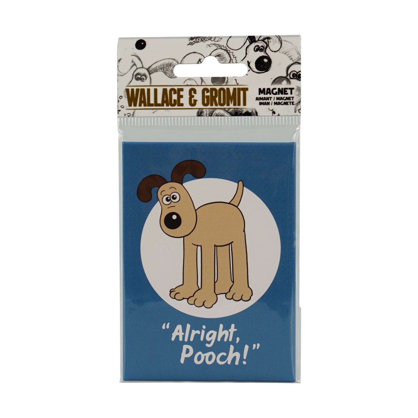 Wallace & Gromit Magnet - Gromit