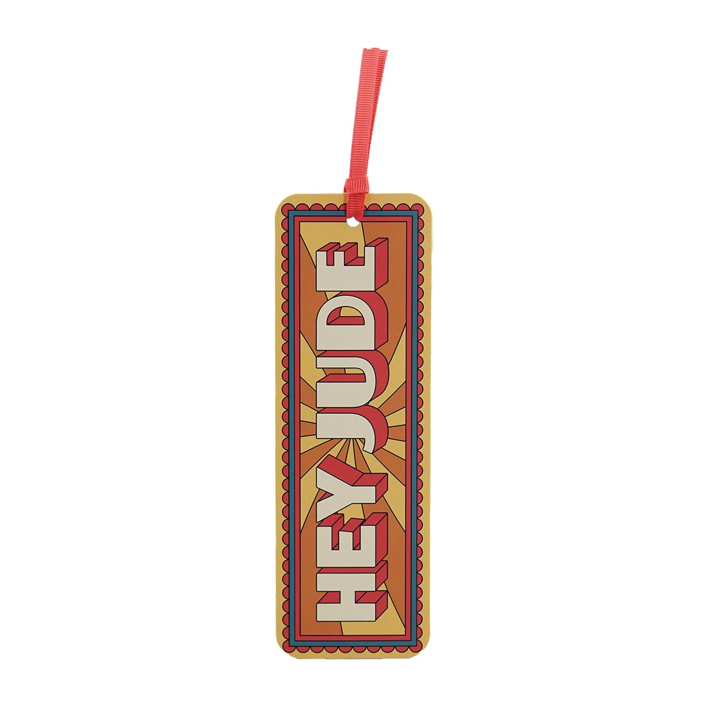 Lesezeichen aus Papier The Beatles – Hey Jude